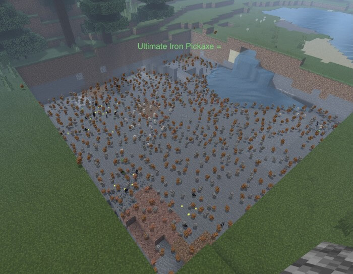 Minecraft But You Can Mine An Entire Chunk Minecraft Addon