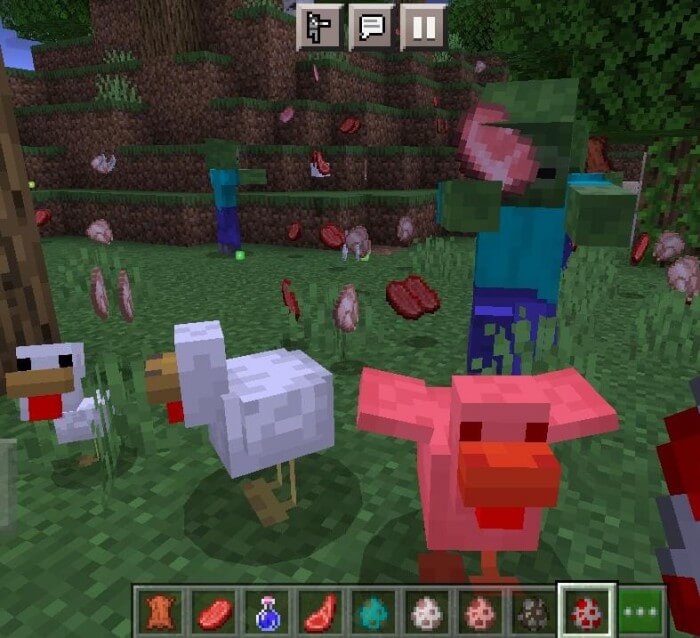 Monsters Kill Animals Minecraft Addon