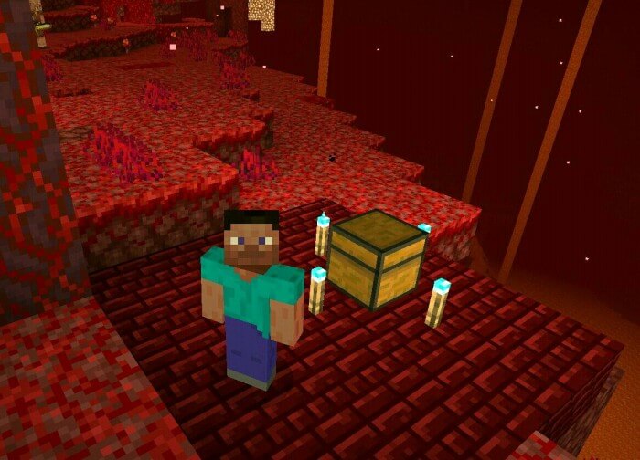Nether Survival Without Leaving The Nether Minecraft Map