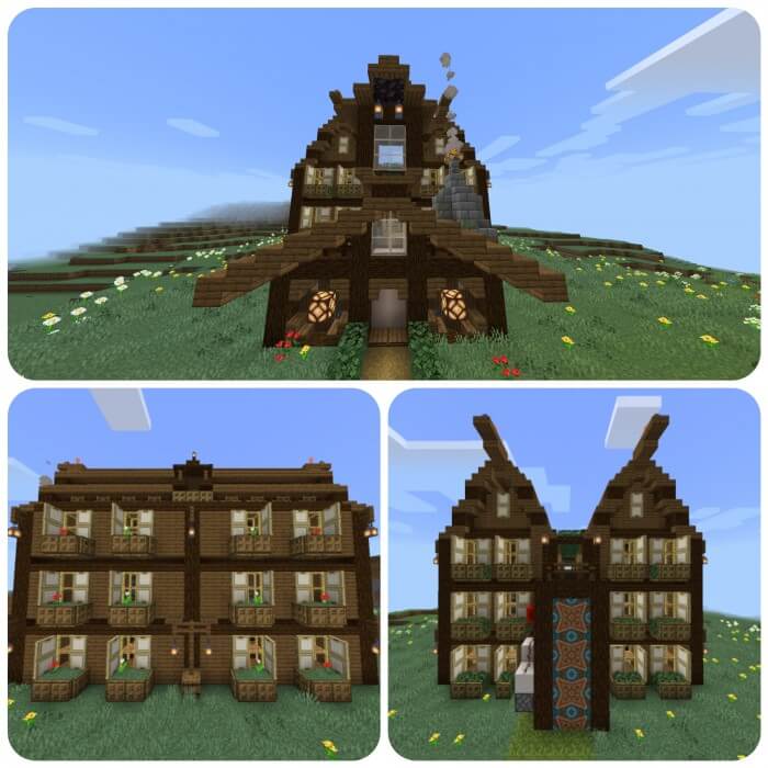 Medieval Redstone House Minecraft Map