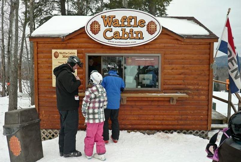 Waffle Cabin Inside + Out Upstate NY