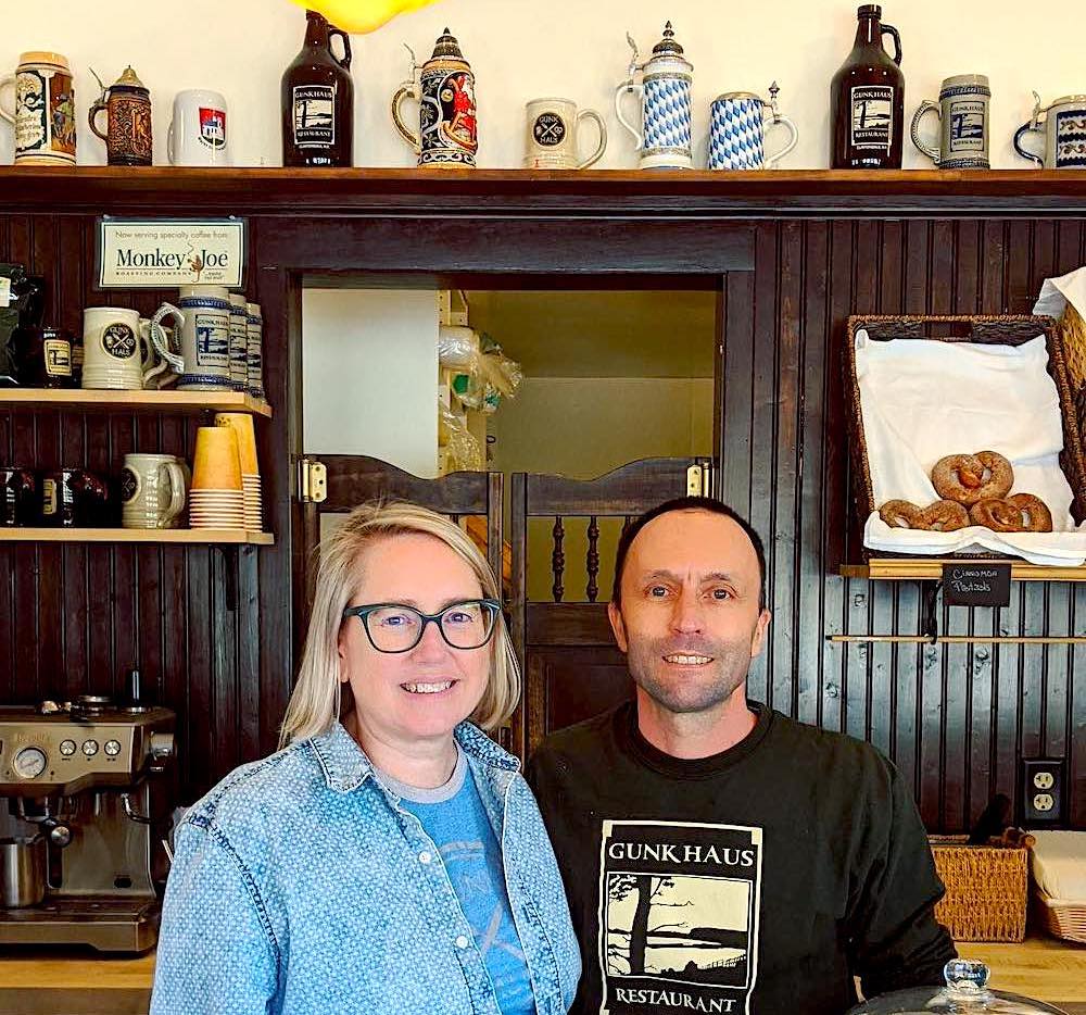 Meet the Chefs Dirk Schalle & Elizabeth Steckel of Gunk Haus Inside