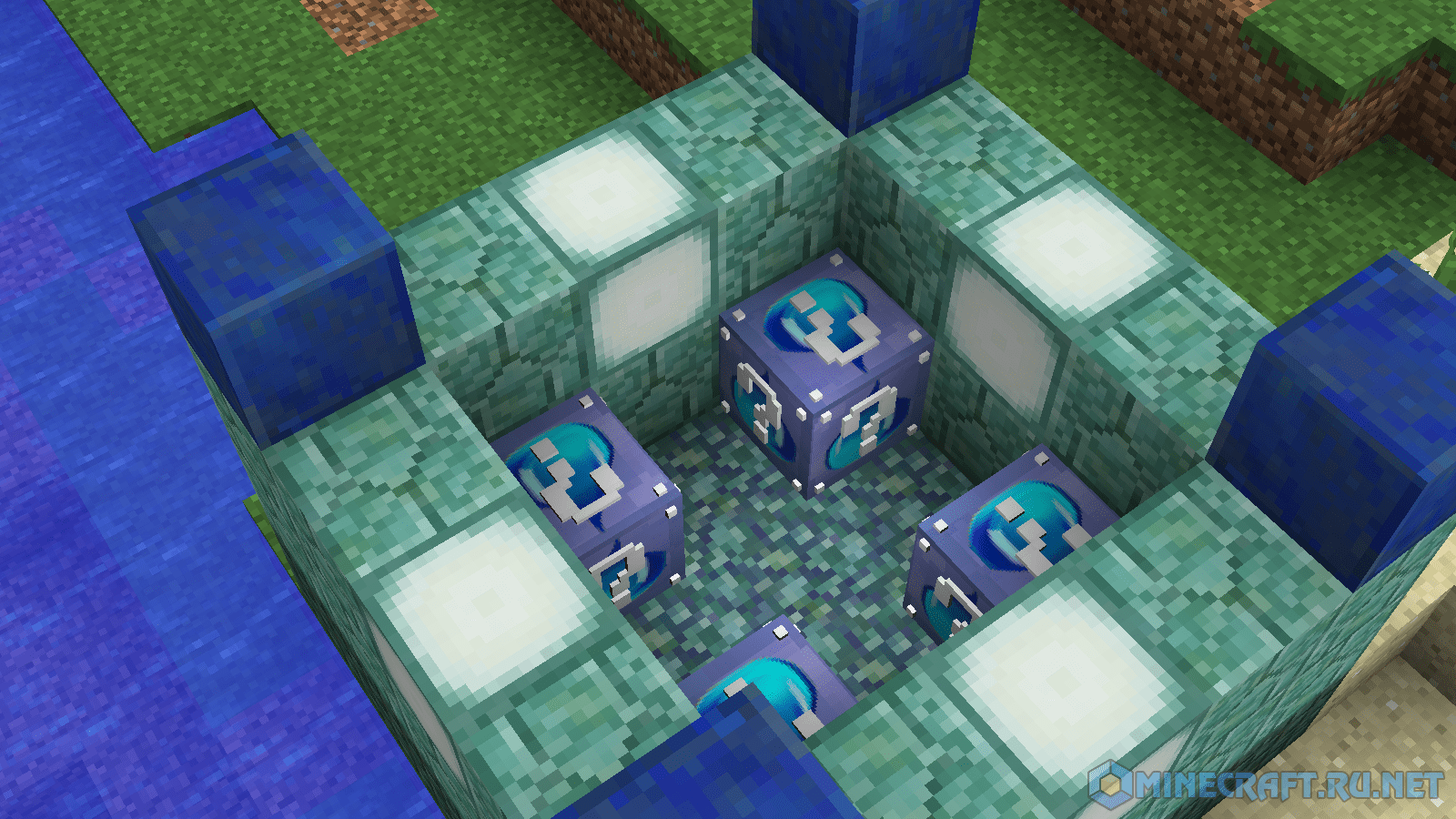 Lucky Block Water v.1.5 [1.8.9] › Mods › — Minecraft Downloads