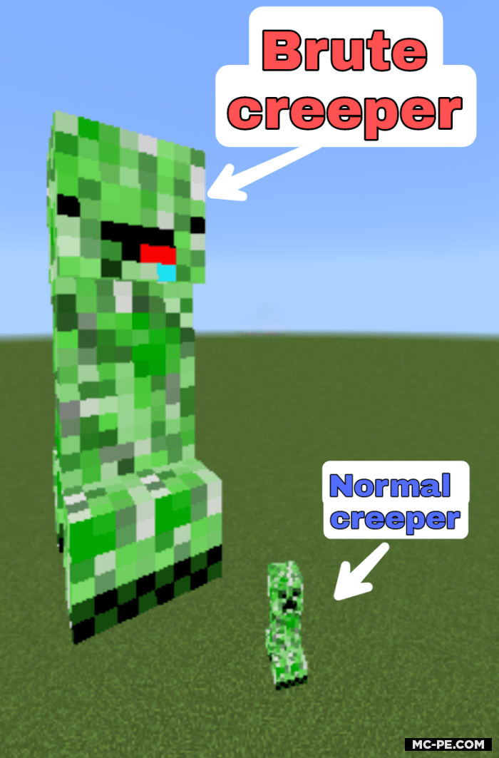 More Creepers [1.19] [1.18] — больше криперов Моды для Майнкрафт ПЕ