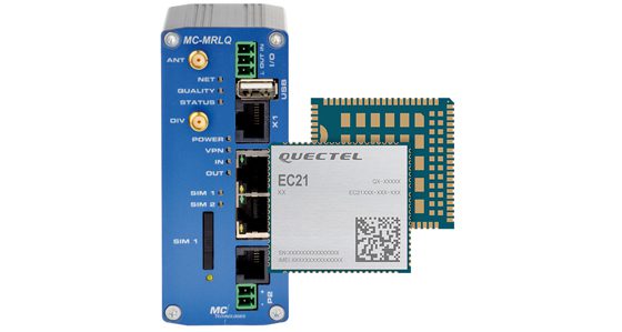MC Technologies selects Quectel EC21 module for own LTE routers