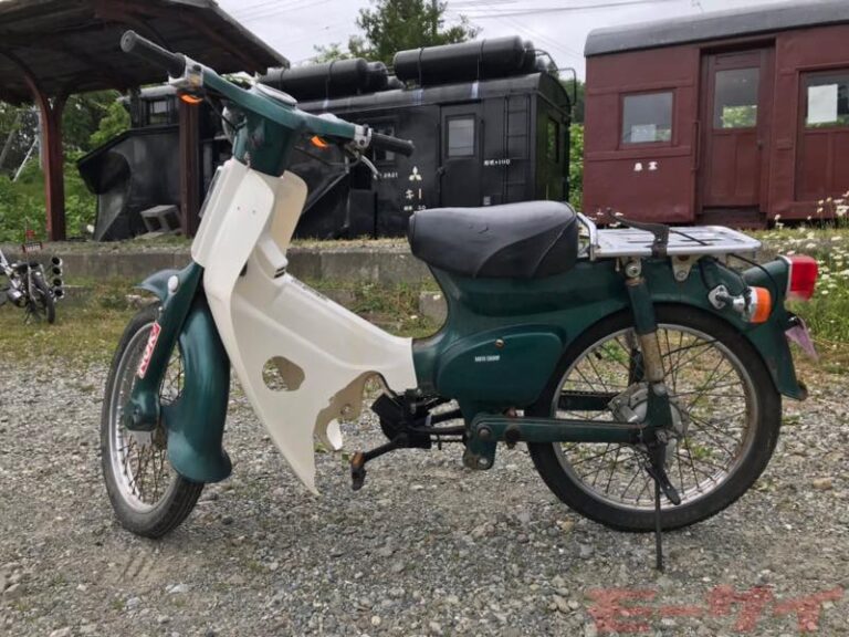 【画像ギャラリー】スーパーカブを自転車に変形させちゃった!? ガソリンゼロのエコな乗り物が爆誕！ モーサイ