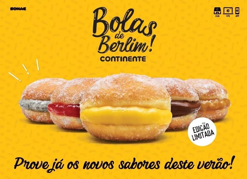Continente launches new “Bolas de Berlim” with dozens of flavours MC