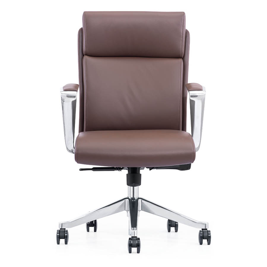 Midback Leather Office Chair McAleers Office Furniture Mobile, Foley & Pensacola