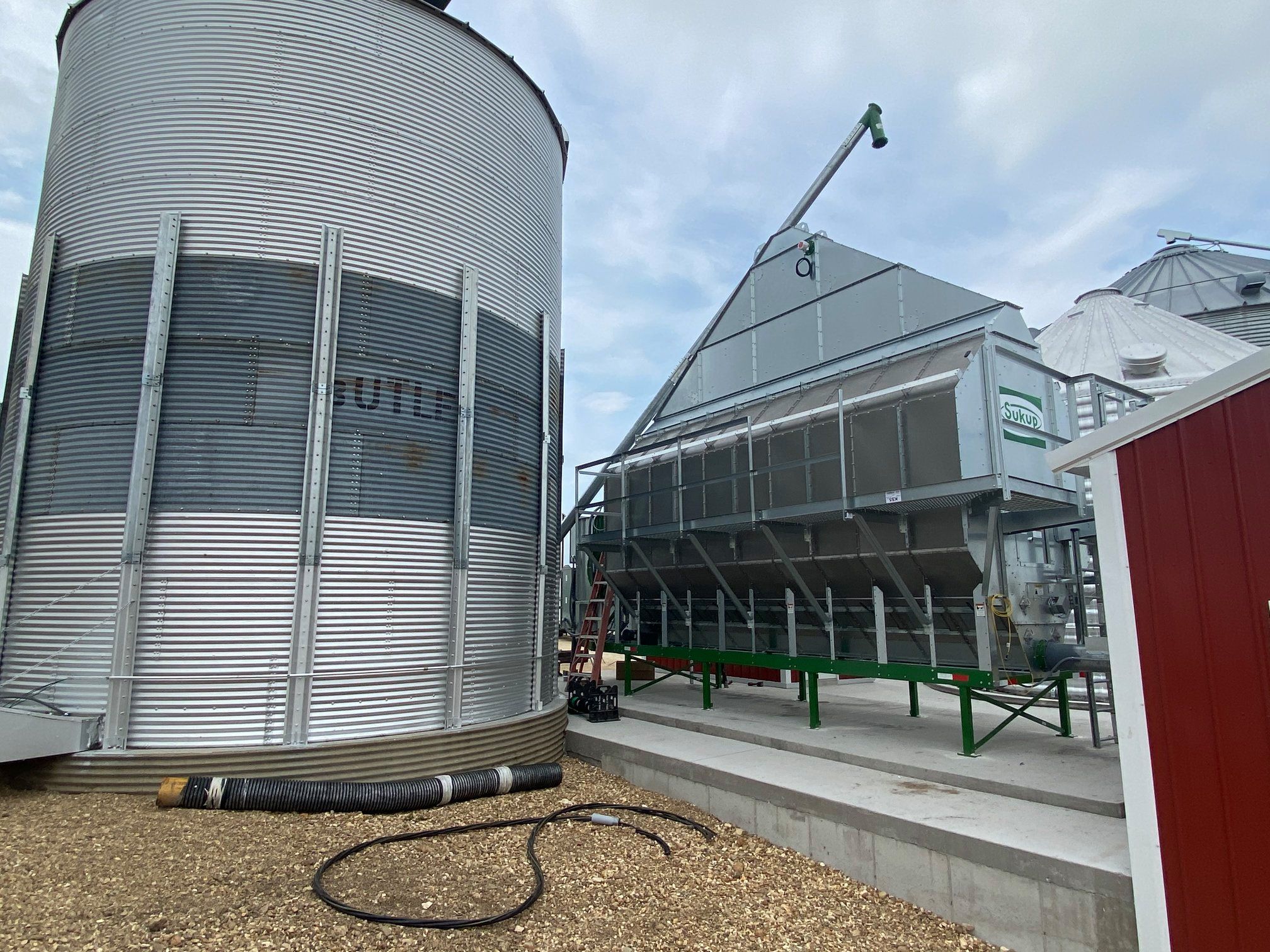 Grain Bin Setup Electrical Needs McAllister Electrical Services