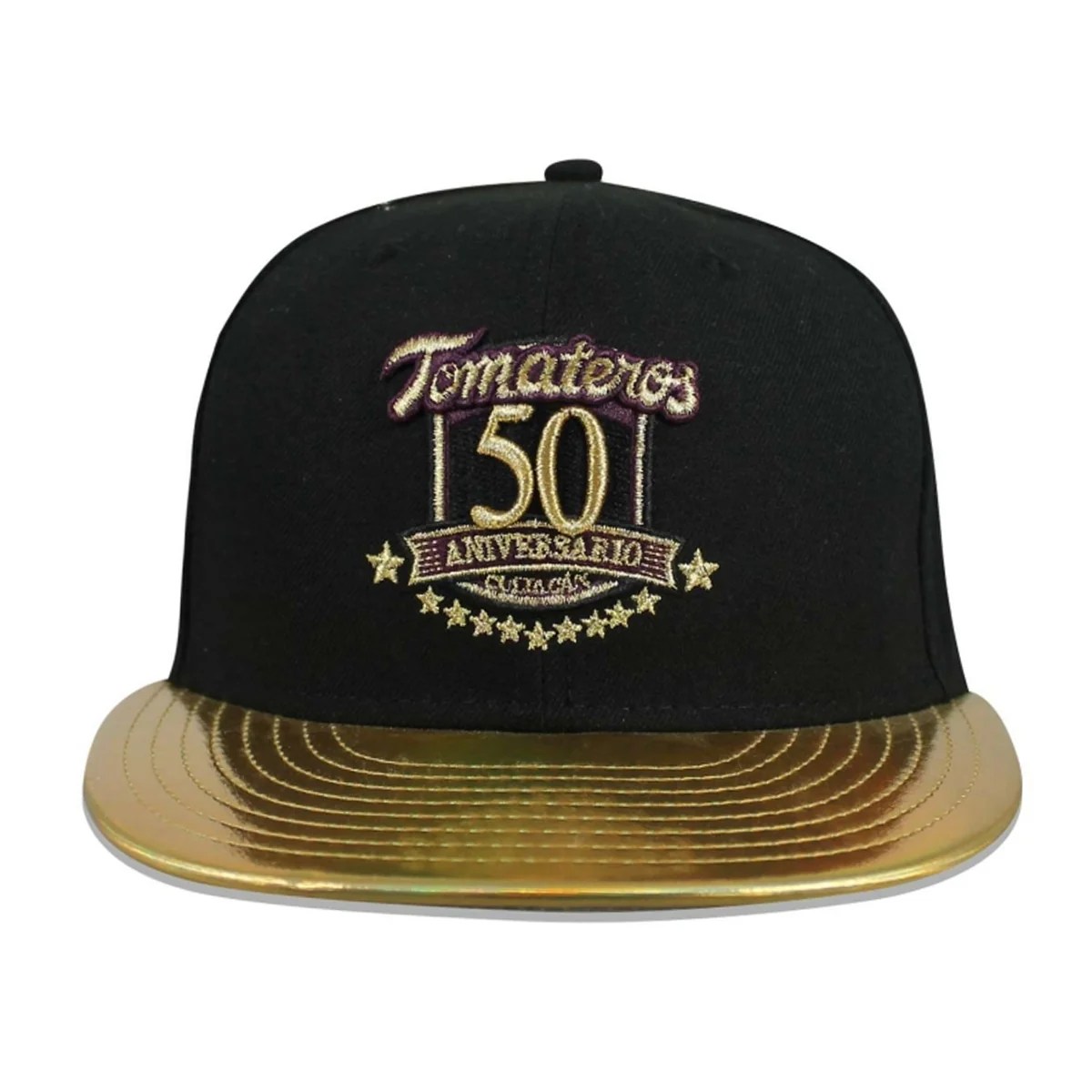 GORRA NEW ERA TOMATEROS 50 ANIV 59FIFTY BLACK/GOLD M Caps 1991