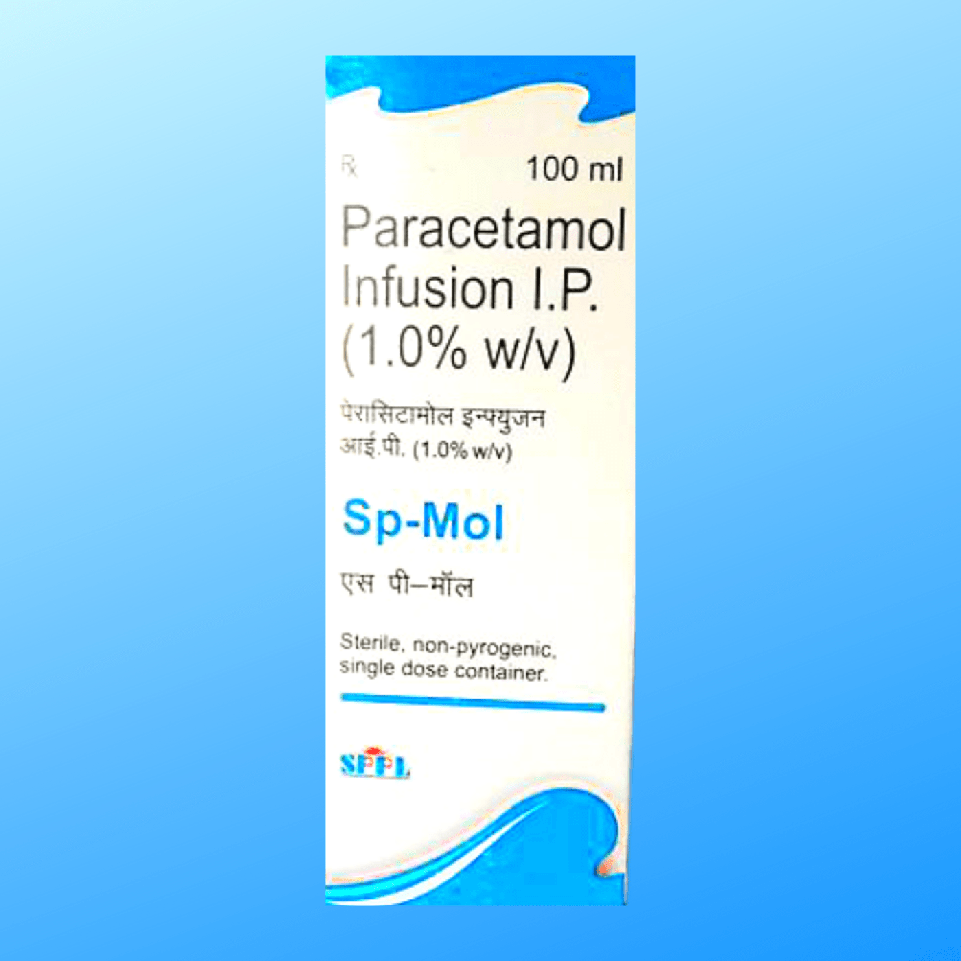 Paracetamol 100ml Infusion Exporter Supplier Wholesale
