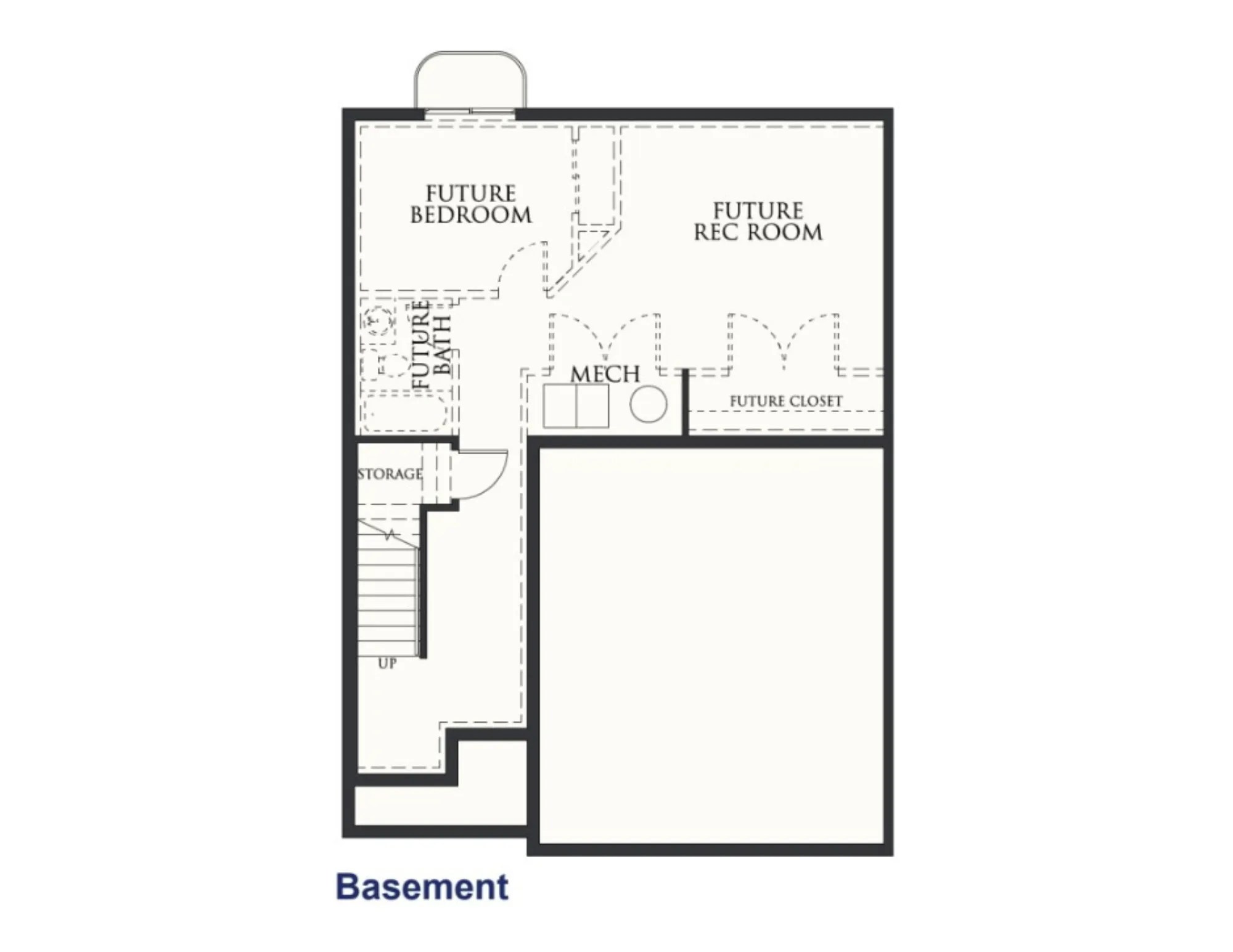 Telluride Basement Level McArthur Homes