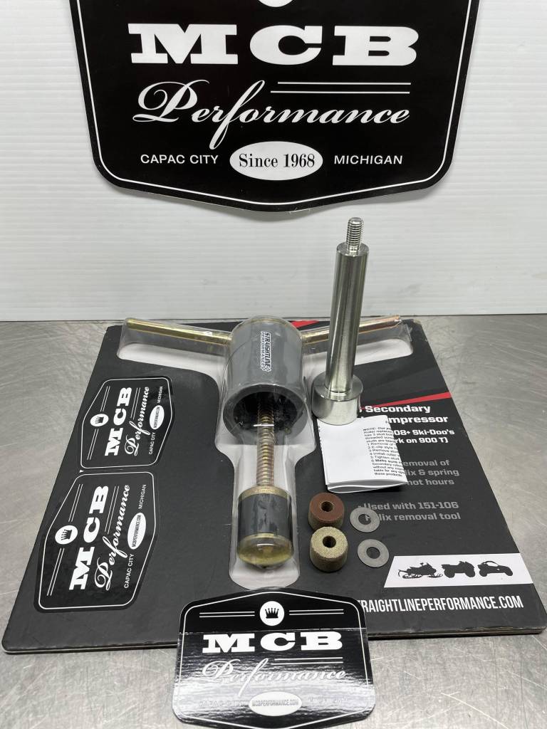 Ski Doo XRS secondary rollers, QRS jackshaft removel tool, QRS XP Helex