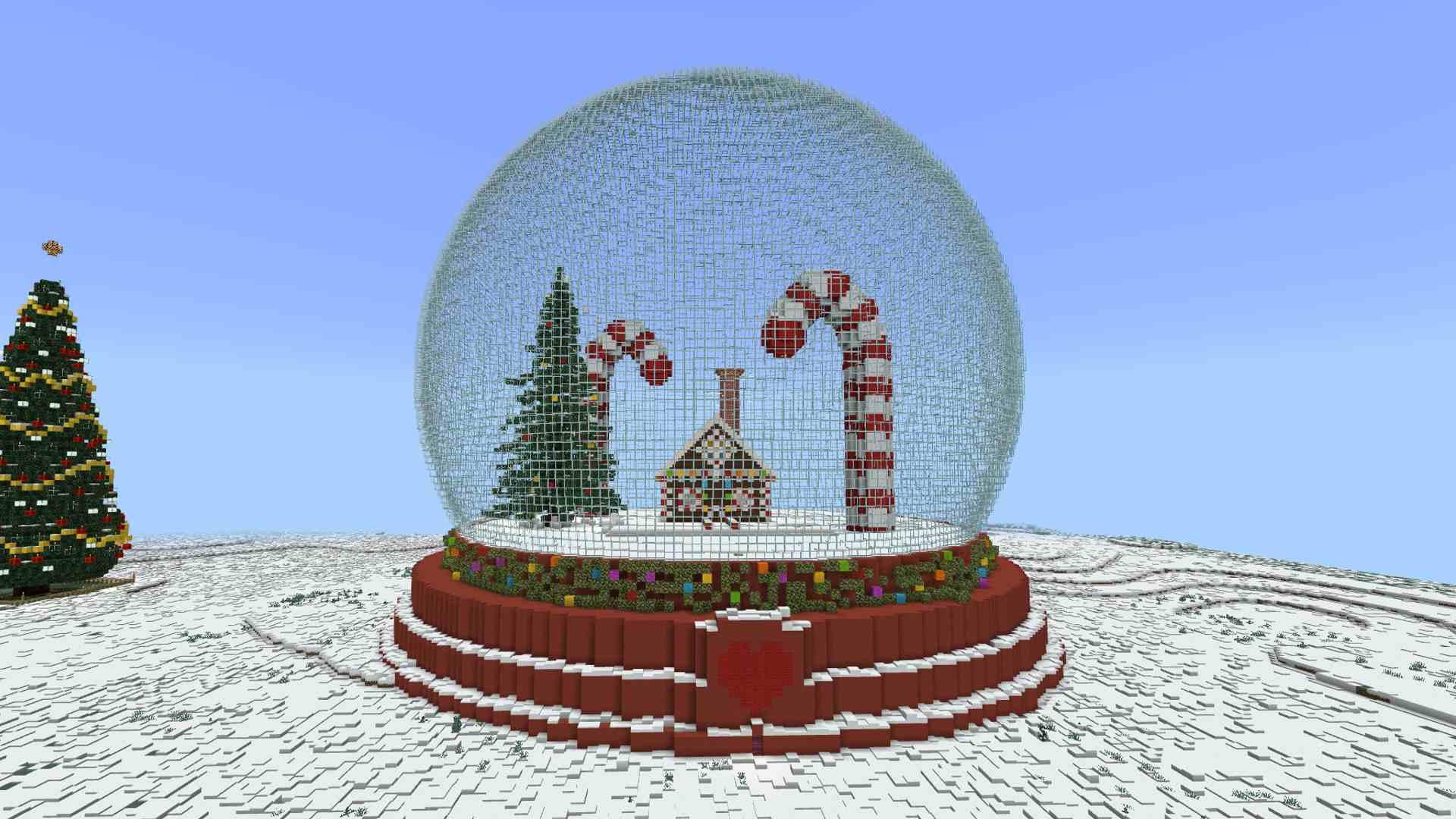 Minecraft Christmas City Map Maps Minecraft Bedrock