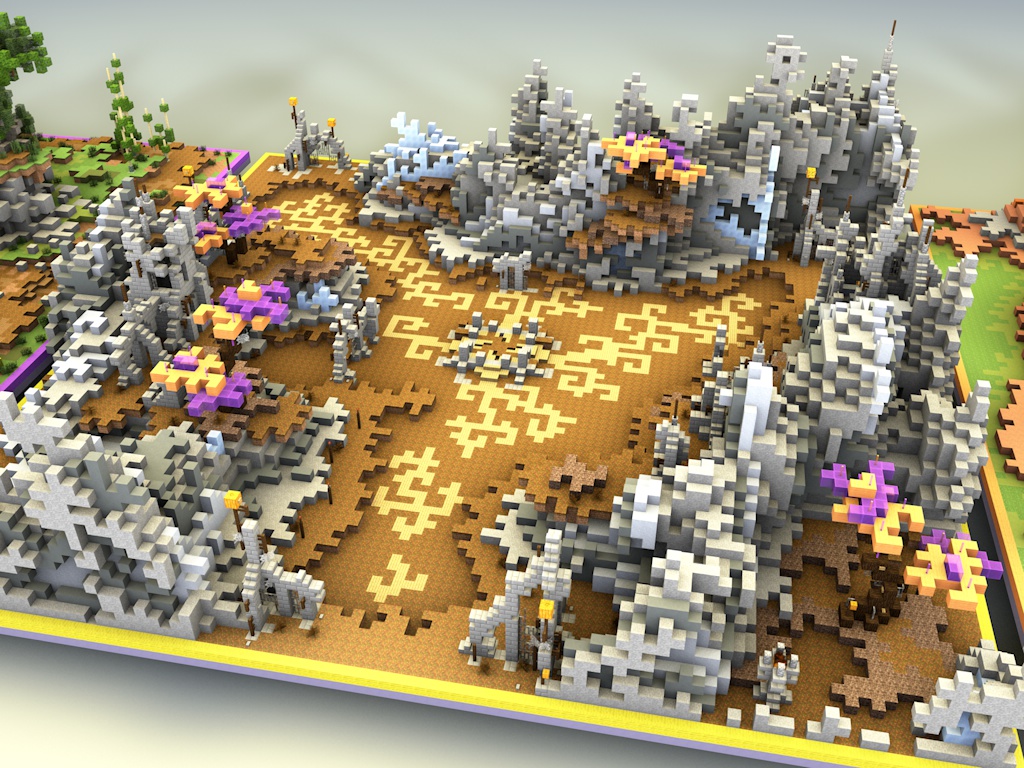 Koth Builds x4. Top quality for Java Minecraft server By MrAniman2