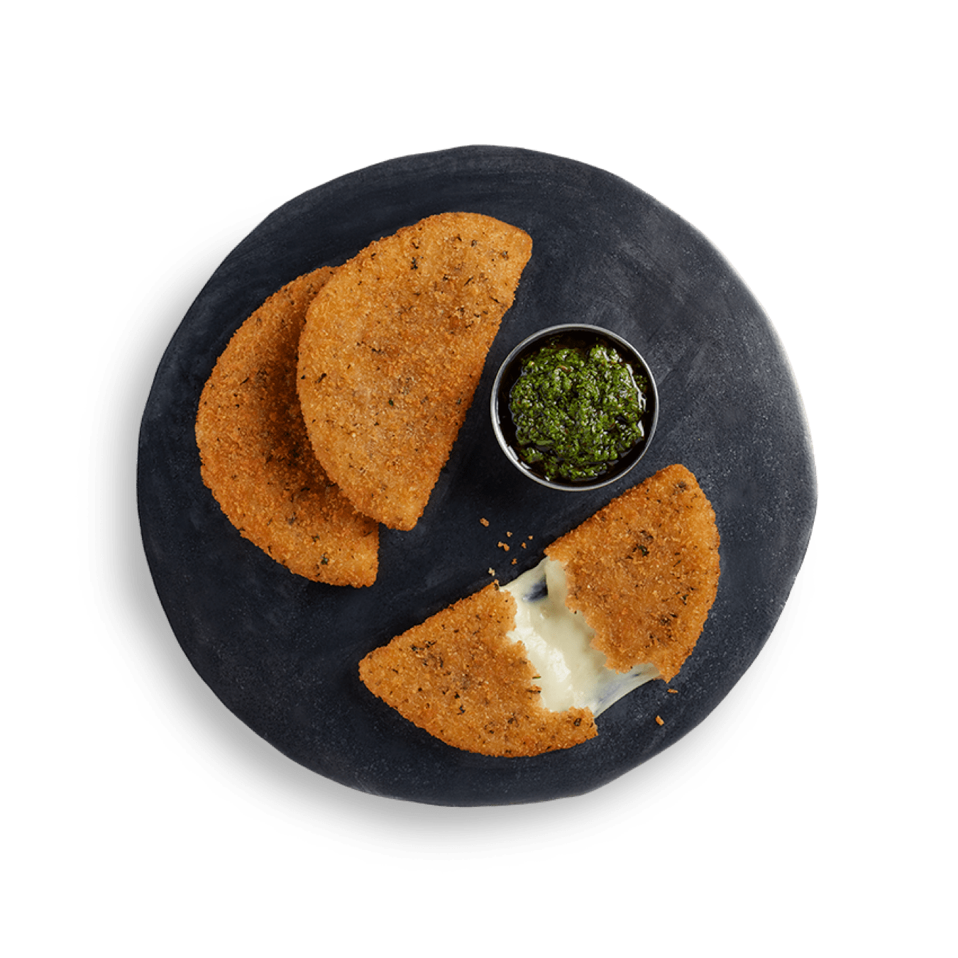 Anchor® MozzaLuna® Breaded Mozzarella Cheese 2X4 LB McCain® Foodservice