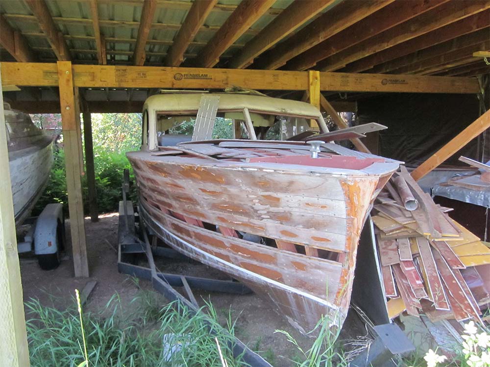 Chris Craft S22 Full Boat 1952 MCCALL BOAT WORKS