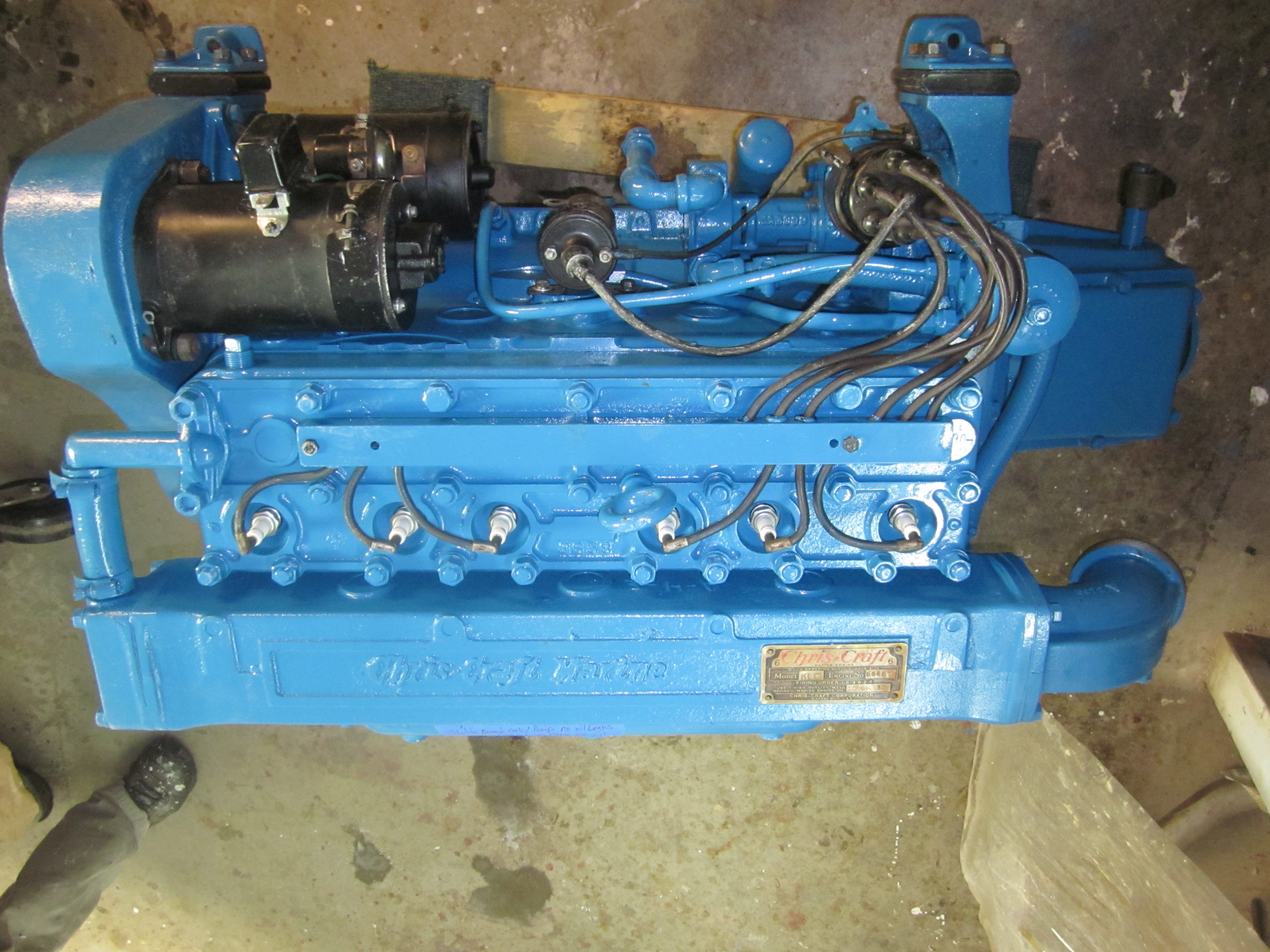 Chris Craft Hercules KLC 6 Cyl 1953 MCCALL BOAT WORKS