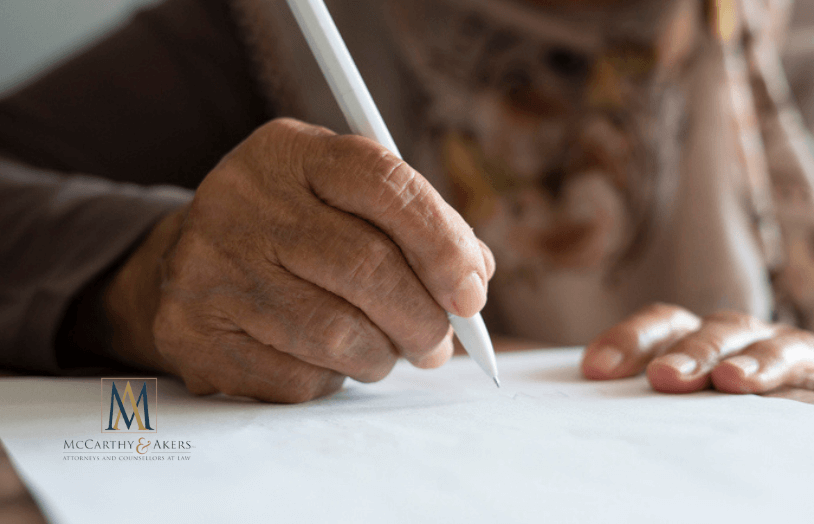 How to Create a Valid Virginia Holographic Will? McCarthy & Akers