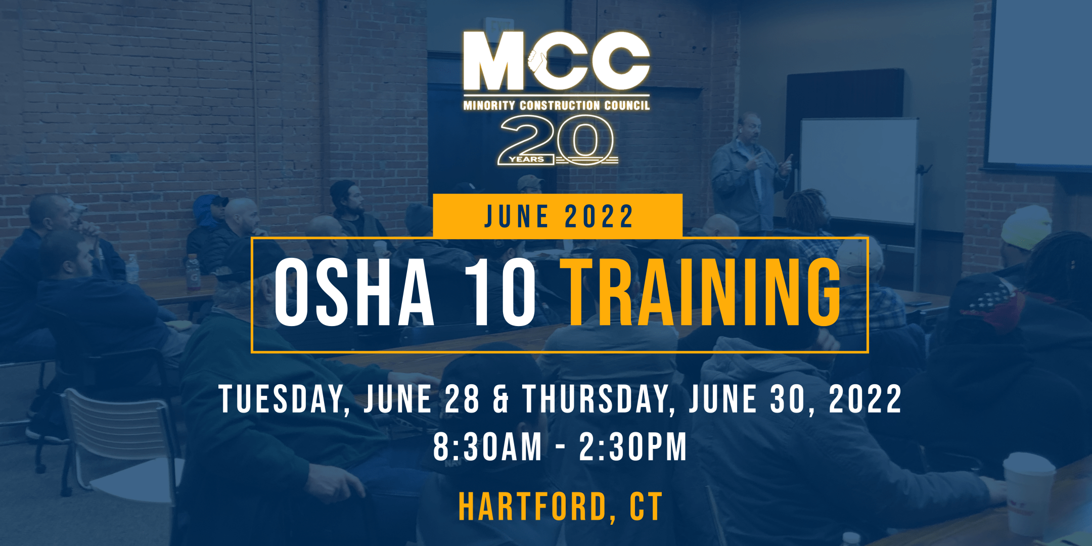 OSHA 10 Training June 2022 Minority Construction Council