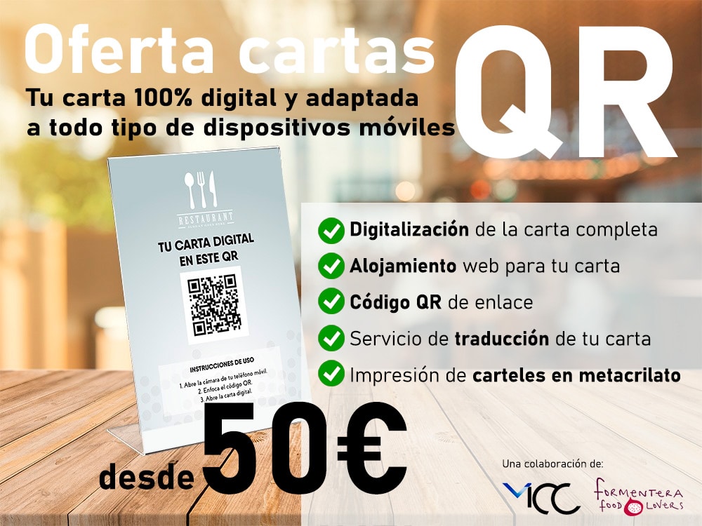 Cartas QR para bares y restaurantes. MCC Services