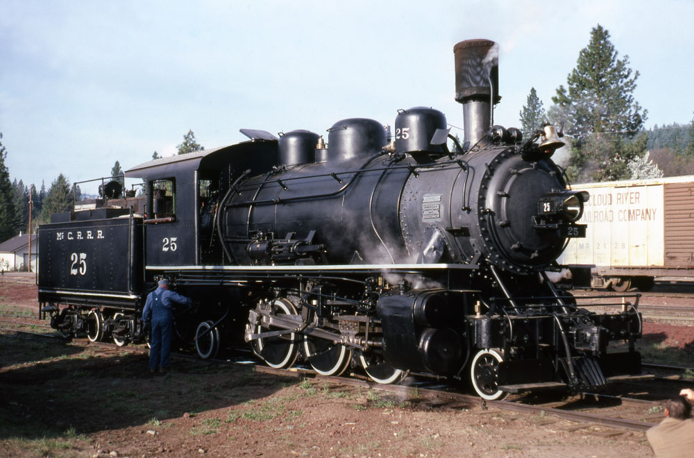 McCloud River Railroad Passenger Operations Excursions Photos 25 Returns 8 May 1982