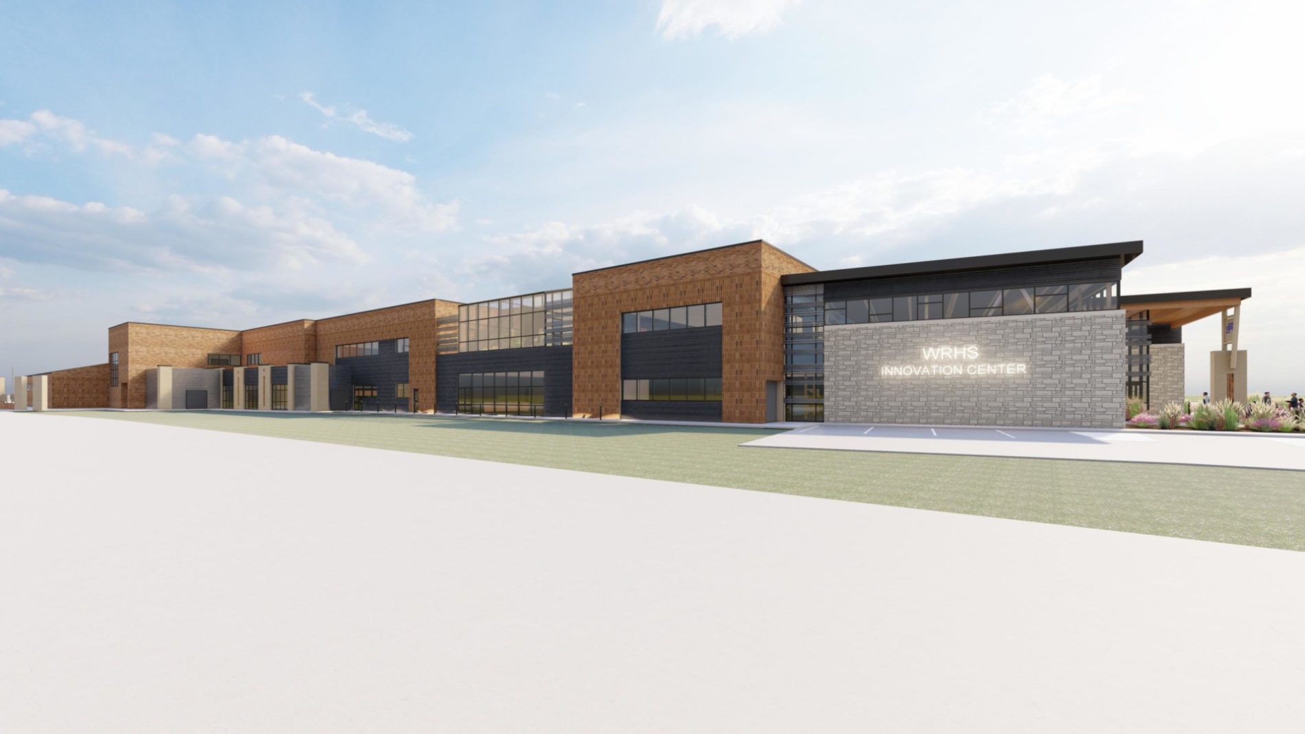 Washburn Rural High School CTE Addition Project in Progress