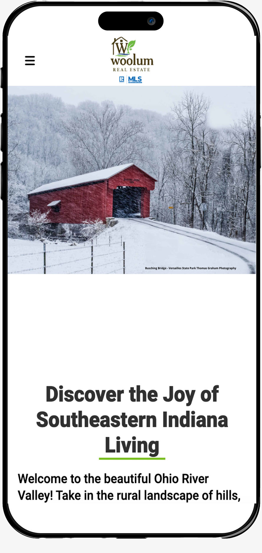 Woolum Real Estate McCurry Creative LLC site development