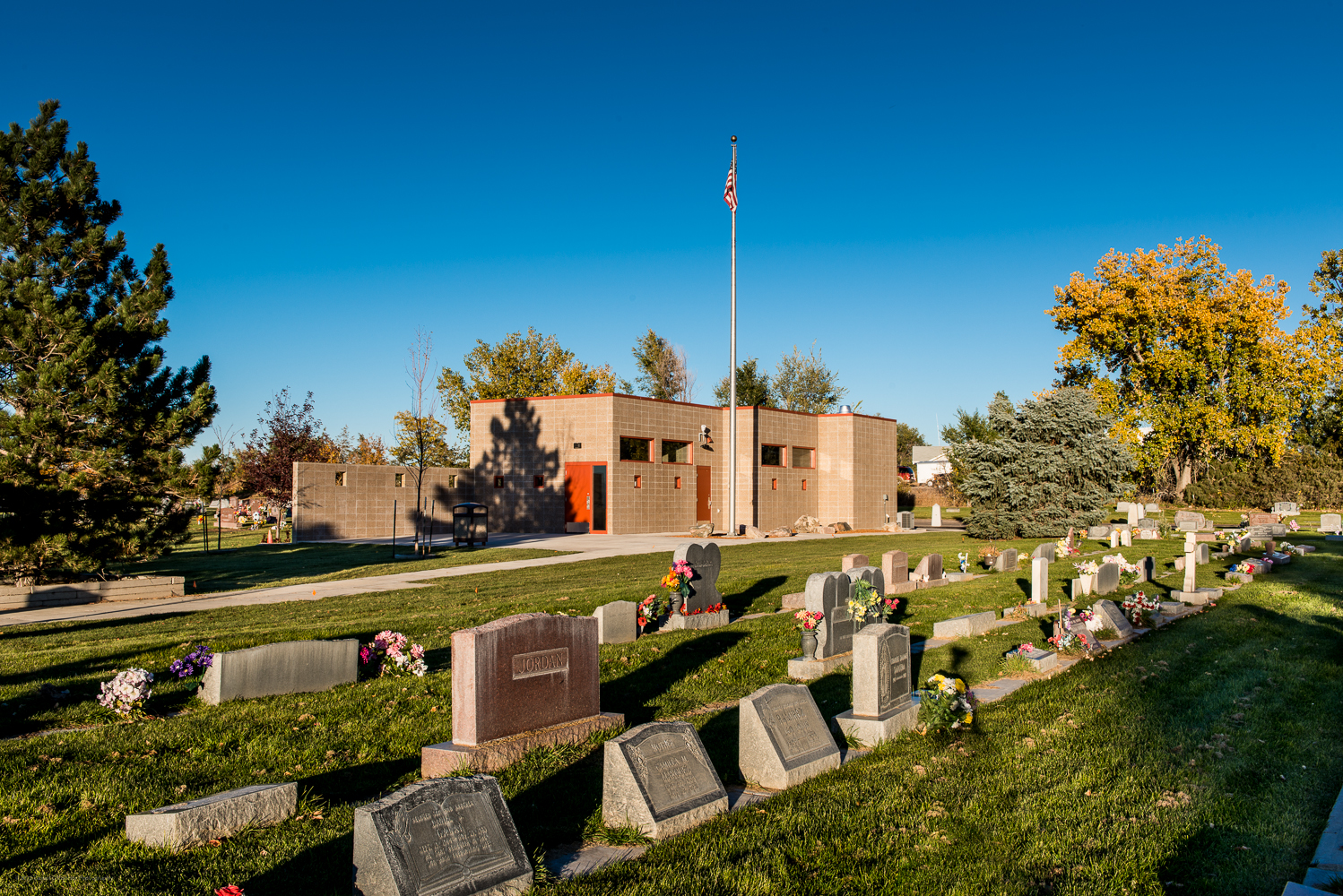 McDA Architecture Fairview Cemetery Maintenance Building