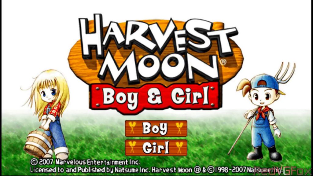 Harvest Moon Boy & Girl + Save Data ( Cheat ) PPSSPP