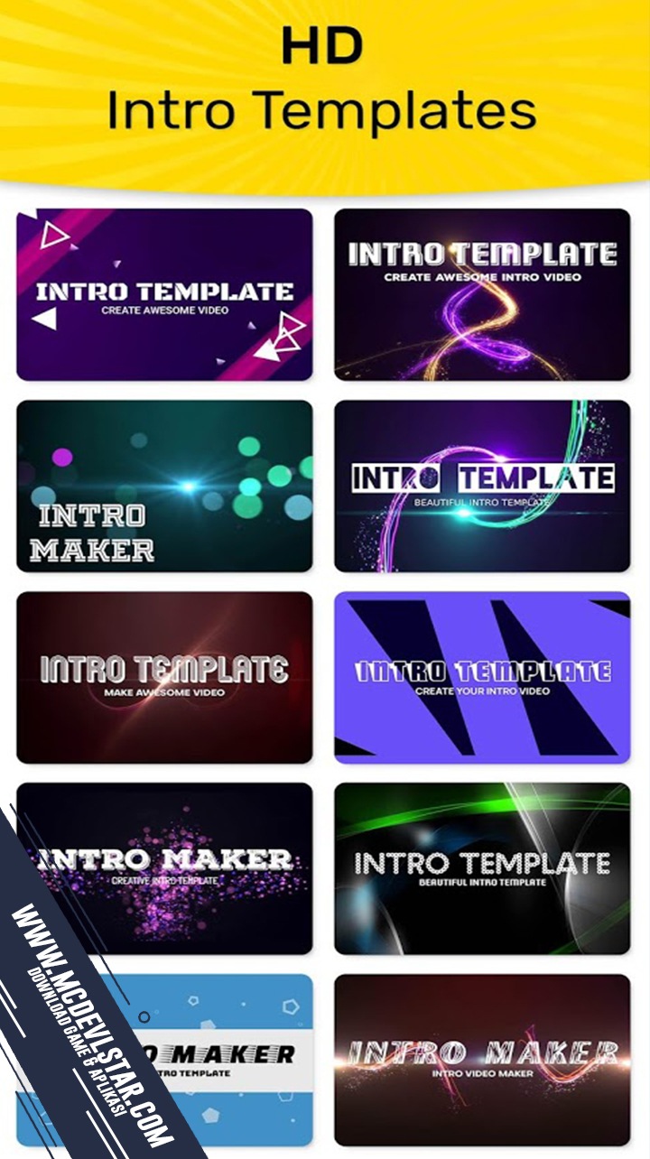 Intro Maker Mod Android McDevilStar