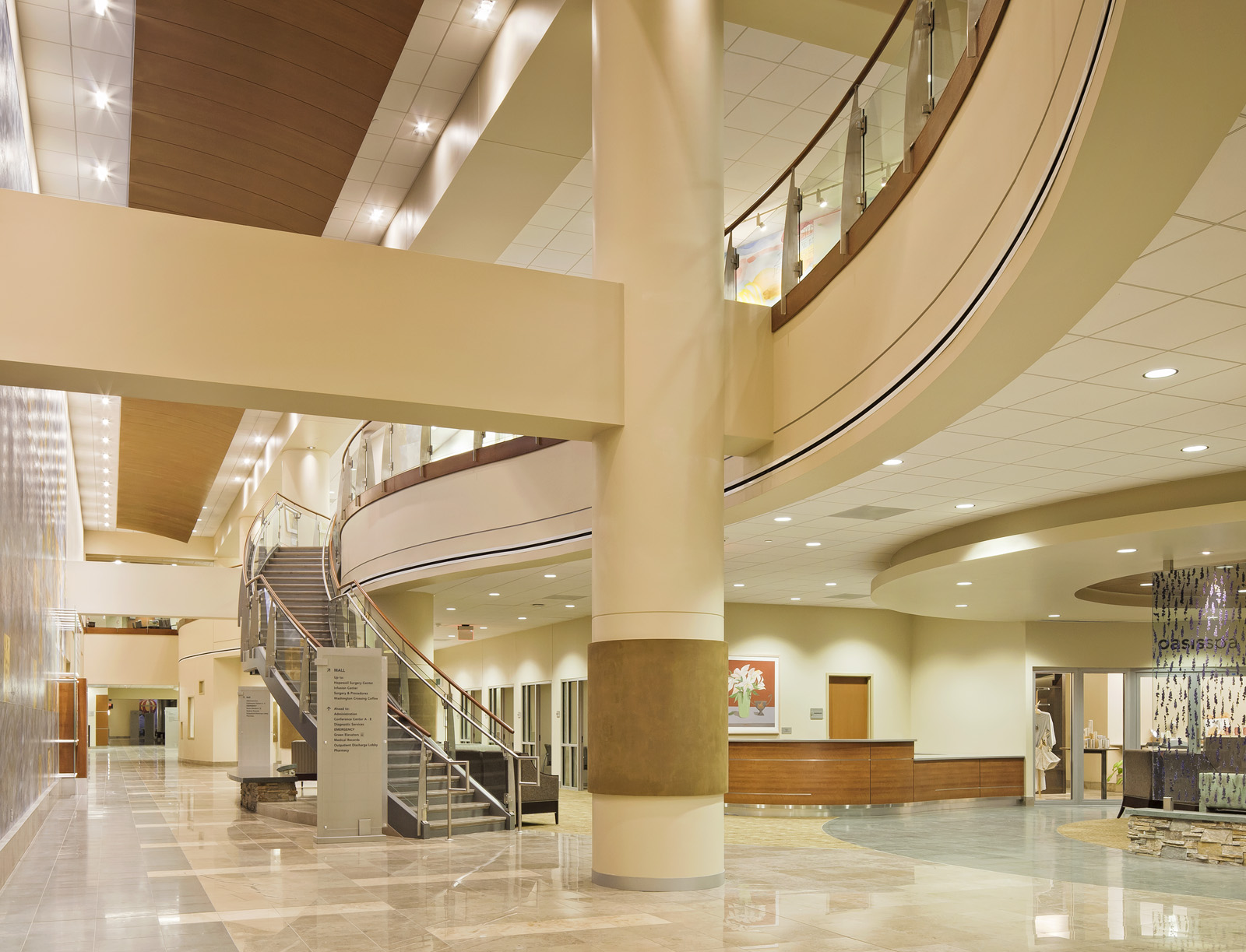 Sustainable Interiors Help Create LEEDGold Certified Hospital
