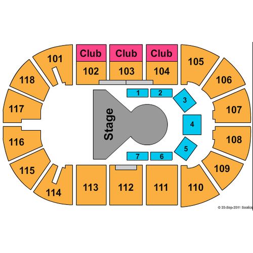 Leon's Centre Tickets, Seating Charts and Schedule in Kingston ON at