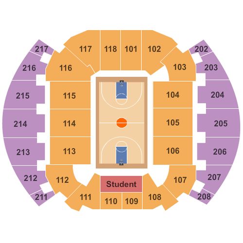 Donald W. Reynolds Center Tickets, Seating Charts and Schedule in Tulsa