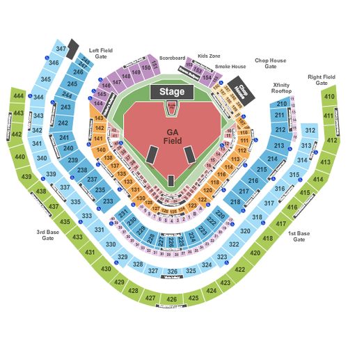 Truist Park Tickets, Seating Charts and Schedule in Atlanta GA at StubPass!