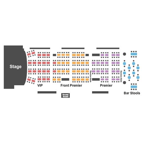 City Winery Nyc Seating Chart With Numbers Chart Walls