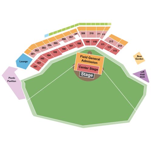 AT&T Field Tickets, Seating Charts and Schedule in Chattanooga TN at