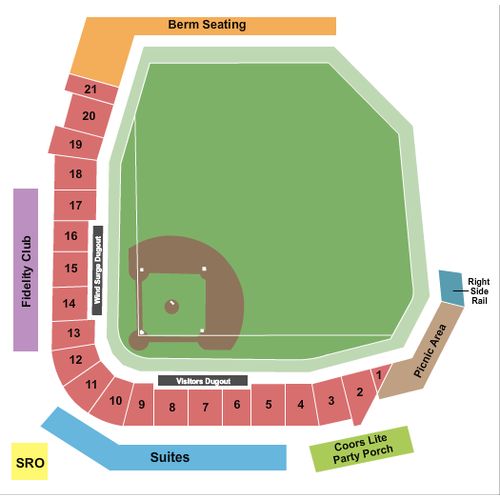 Riverfront Stadium Tickets, Seating Charts and Schedule in Wichita KS