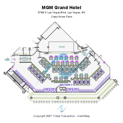 Crazy Horse Theatre MGM Grand Tickets, Seating Charts and Schedule in
