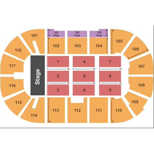 Leon's Centre Tickets, Seating Charts and Schedule in Kingston ON at