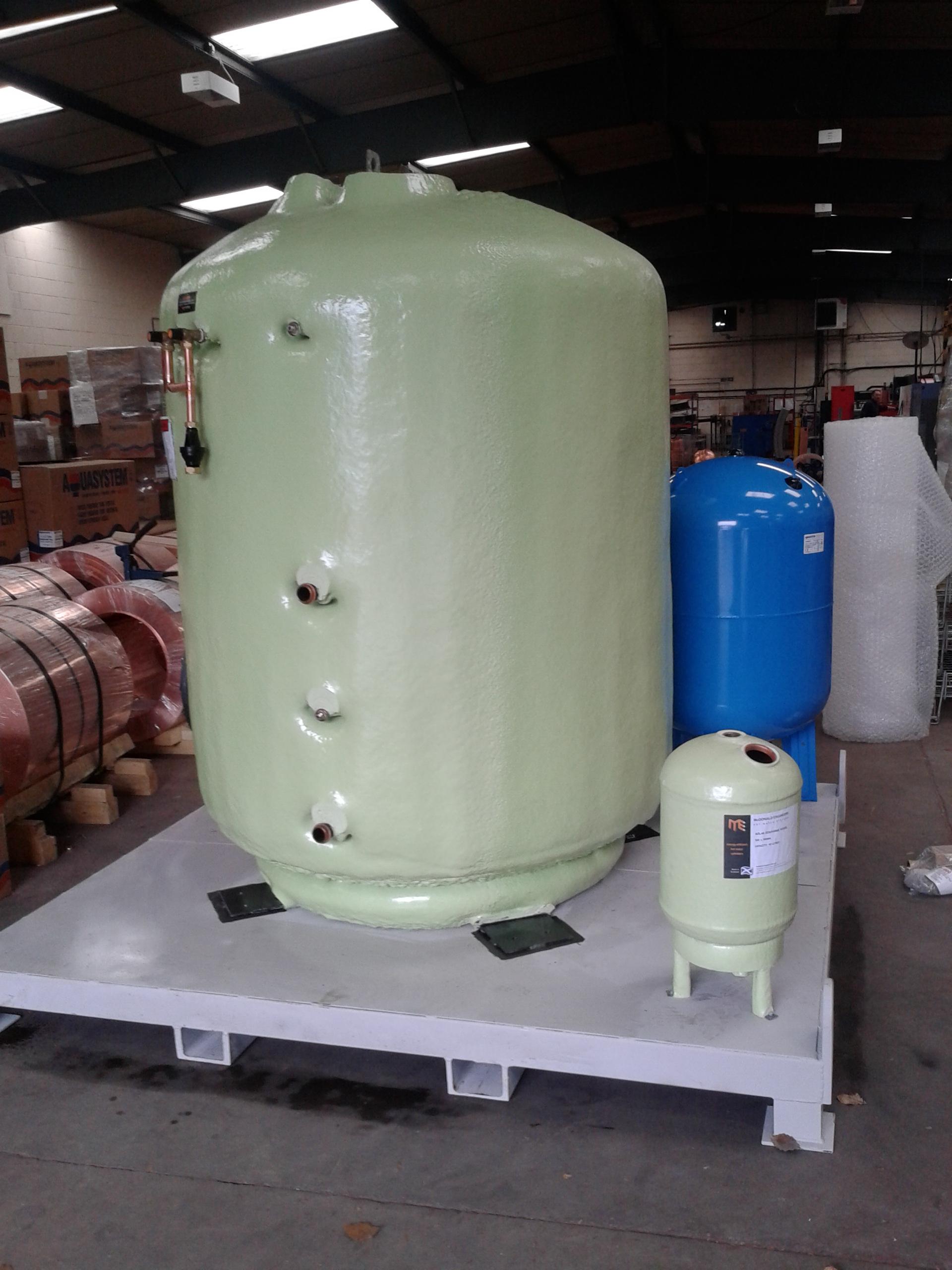 Commercial Water Heater Calorifier Tank Industrial, Marine Tanks