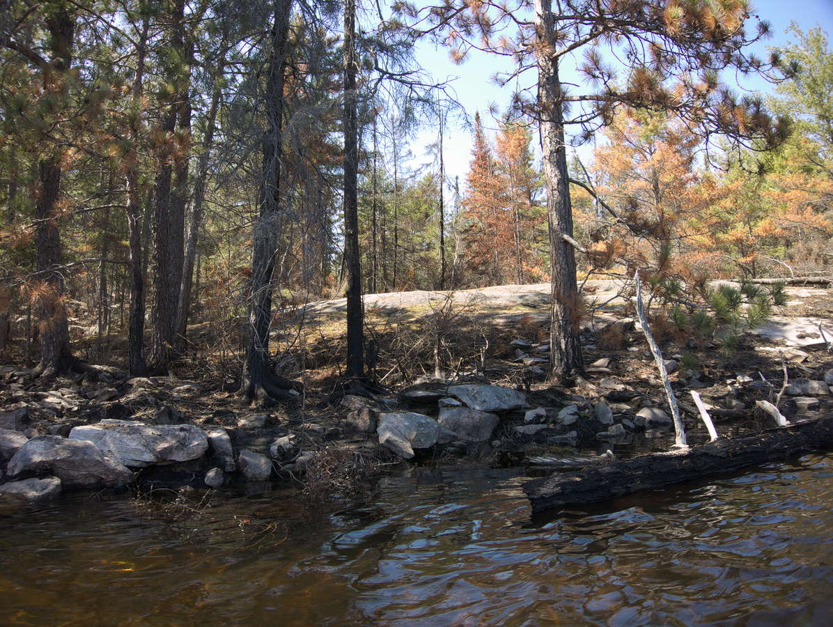 The High Falls Lake Fire