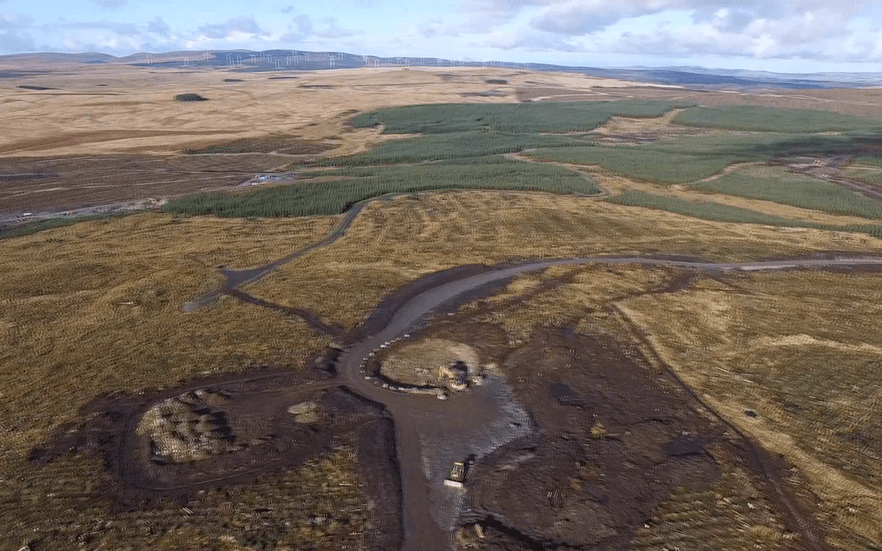 Killgallioch Windfarm, Barrhill, South Ayrshire, Scotland McFadden