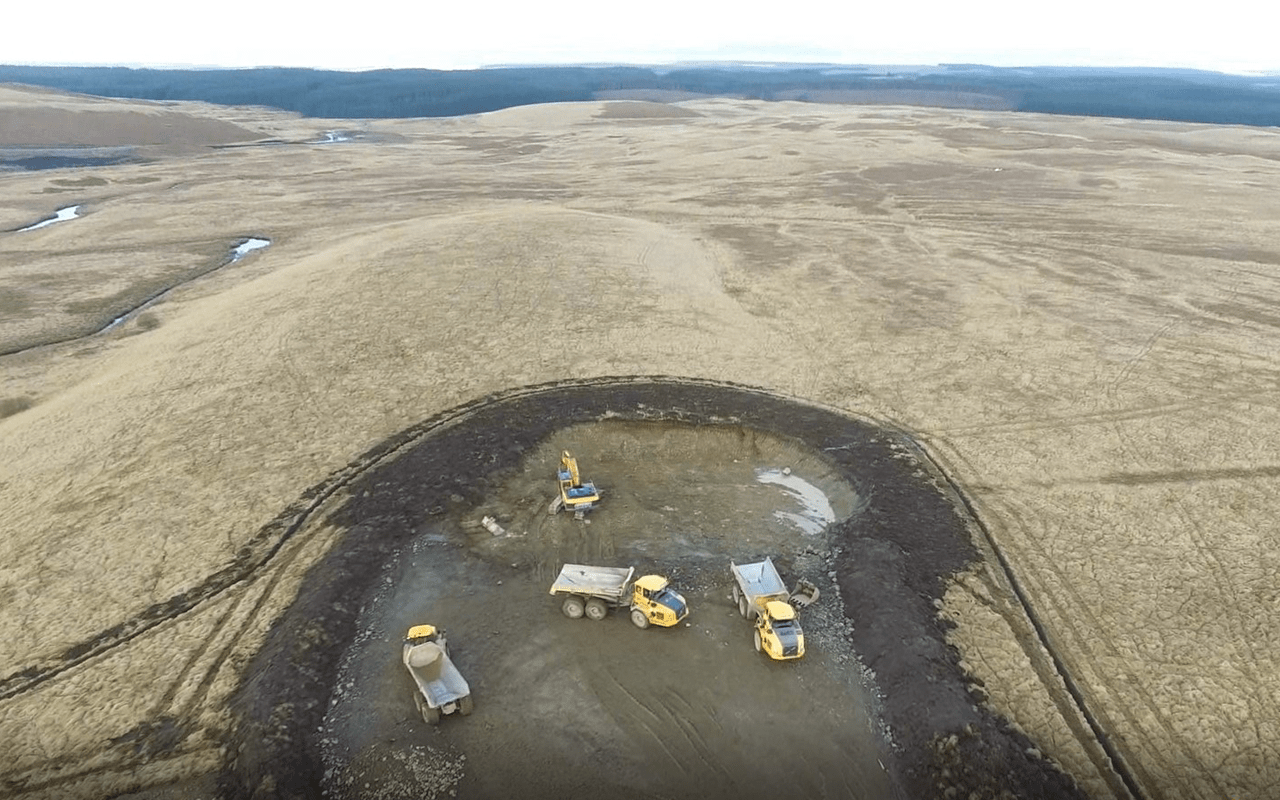 Killgallioch Windfarm, Barrhill, South Ayrshire, Scotland McFadden
