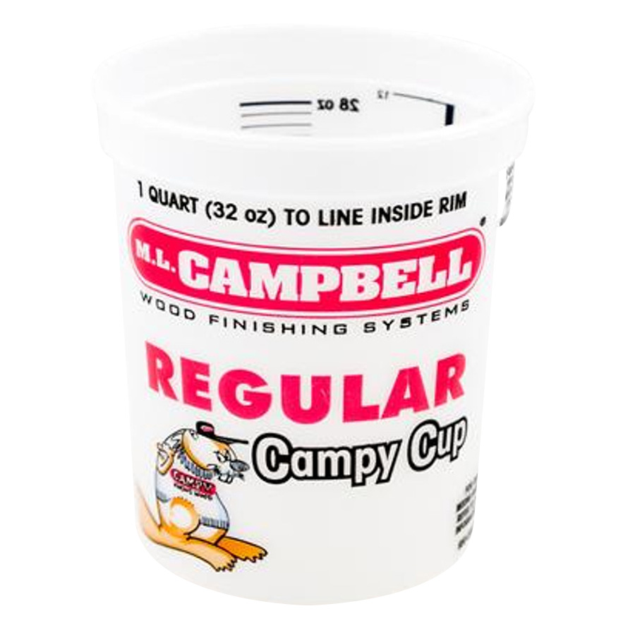 ML Campbell 1 Quart (28oz) Medium Campy Mixing Cup 100 per case