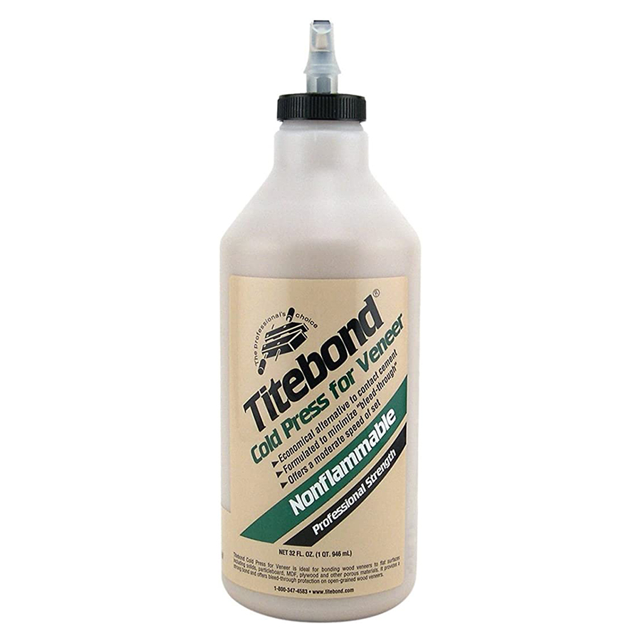 Titebond Cold Press Veneer Glue Woodworking Glues Adhesives for Woodworking McFadden's
