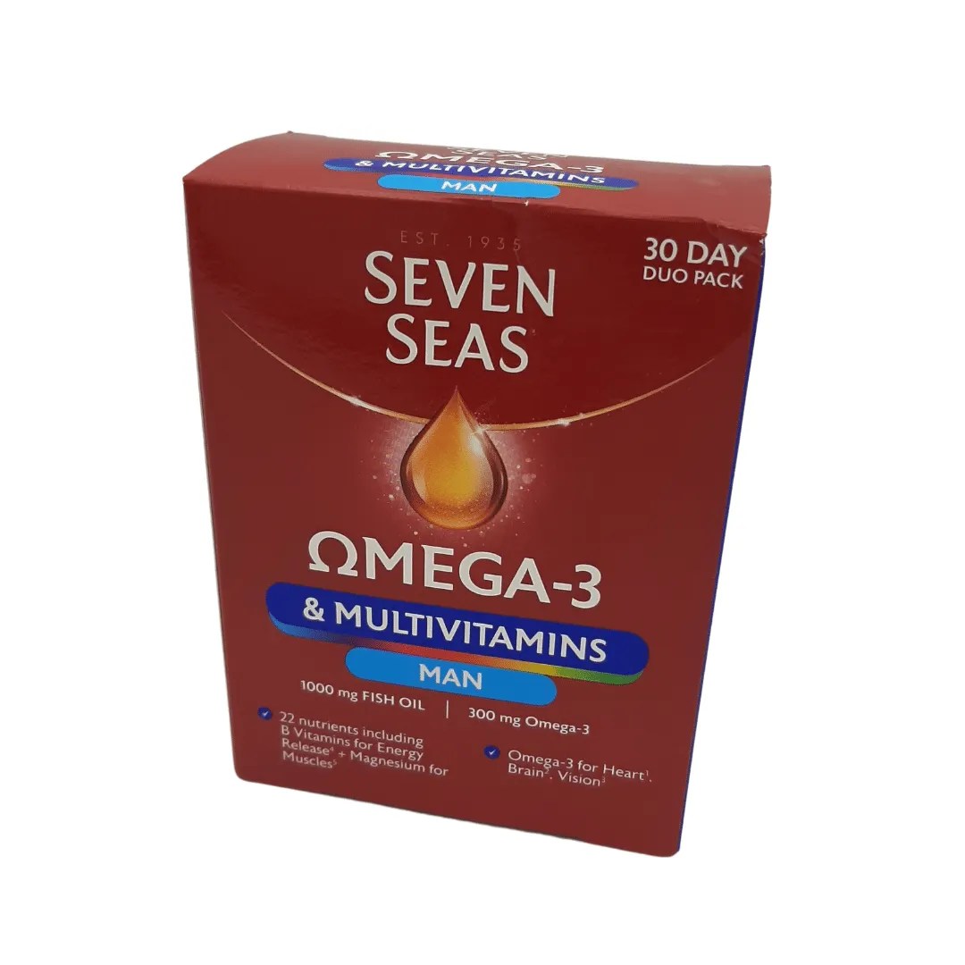 Seven Seas Omega 3 Plus Multivitamin For Men 30 Pack McFaddens Pharmacy