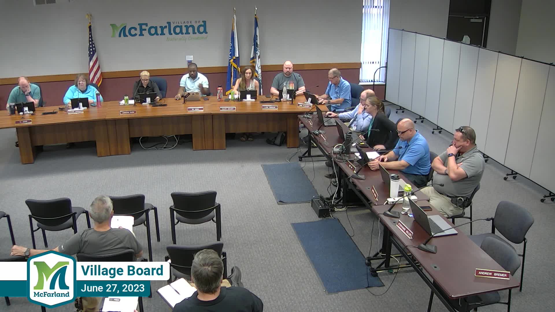 Village Board 6/27/23