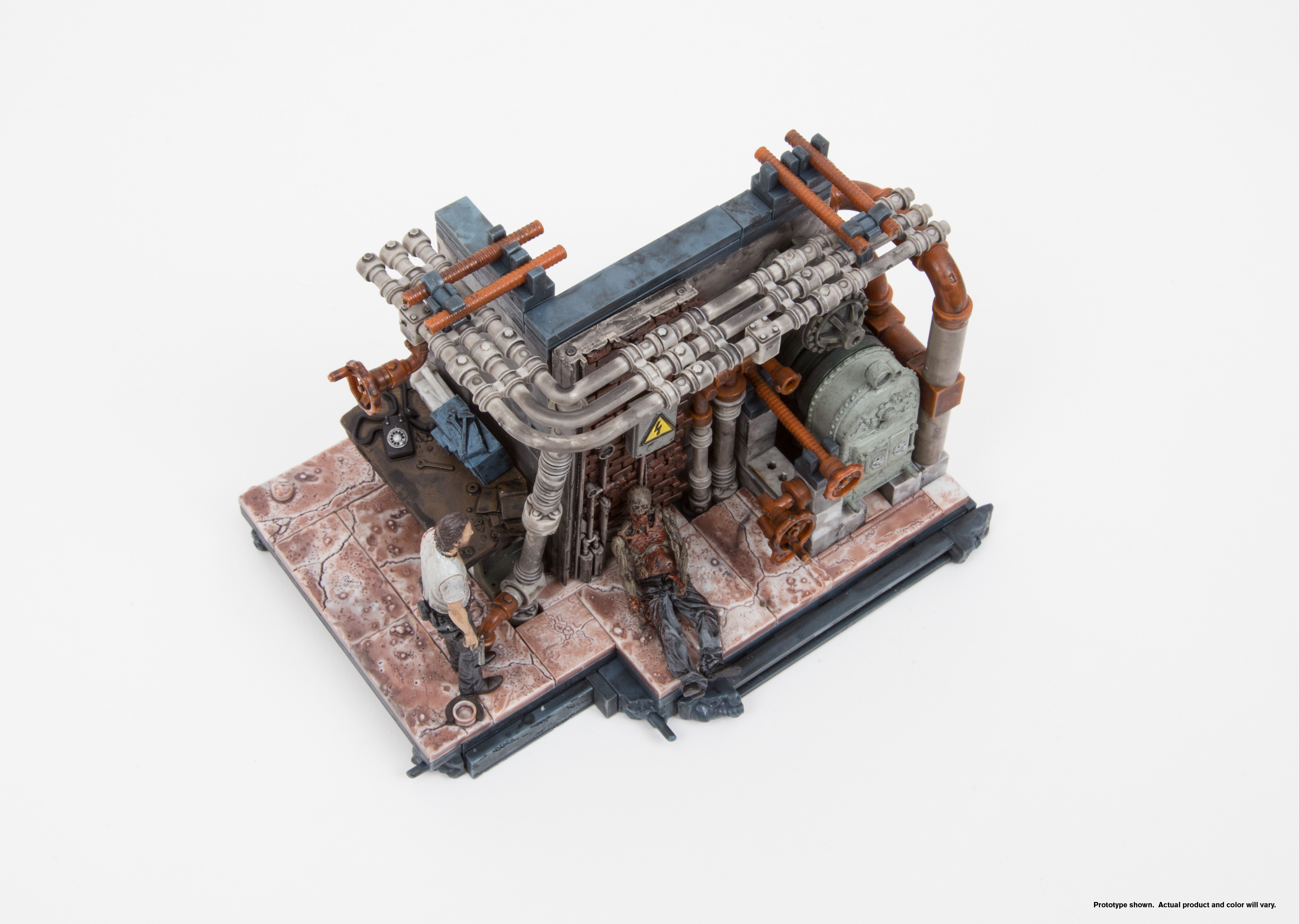 Prison Boiler Room Construction Set