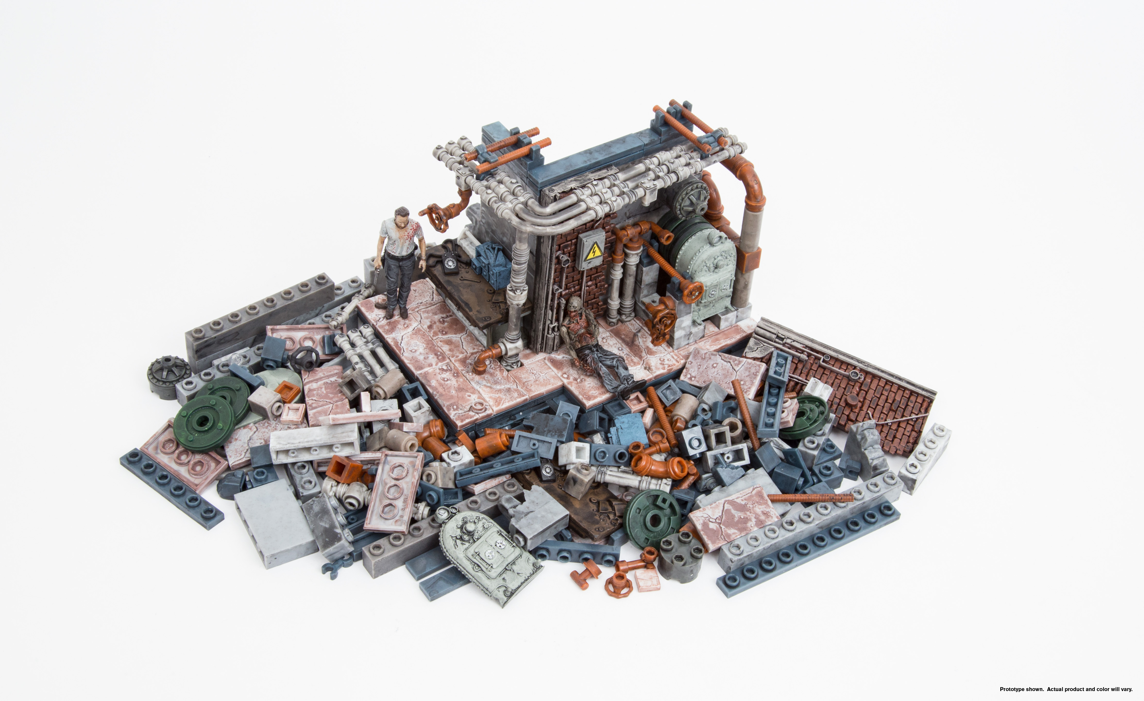 Prison Boiler Room Construction Set